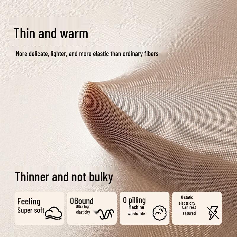 NEIYIN Men's Thin High-Collar Thermal Underwear Set