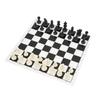 Plastic 32 Medieval Chess Pieces Set International Standard Chess Game Set with Chessboard