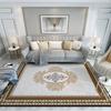 Retro American Style Living Room Carpet Classical Decoration Home Sofa Machine Washable Rug Lounge Bedroom Non-slip Mat Fully