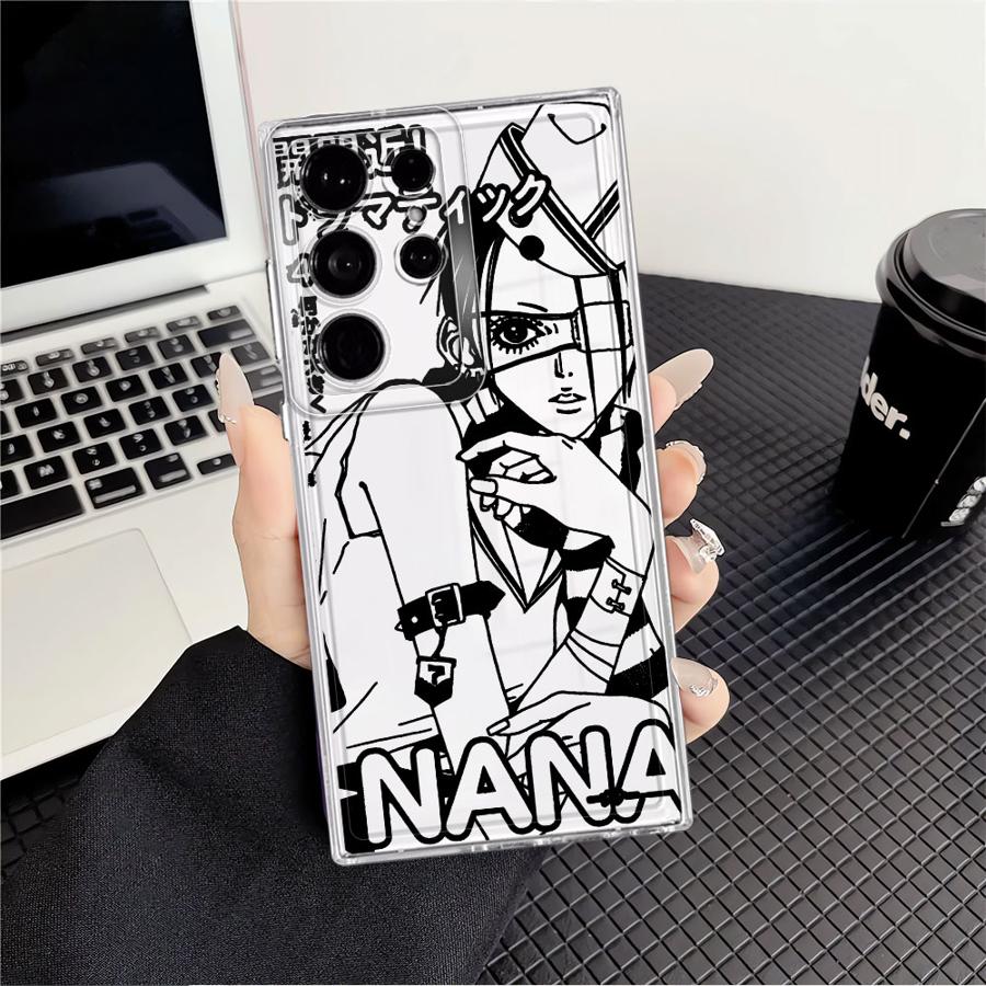 

Case for Samsung Galaxy S26 S23 Ultra S22 FE S20 Plus Note 20 Ultra 10 S24 S25 Edge S21 Phone Cover Oosaki And Komatsu Na-Na Galaxy S25+