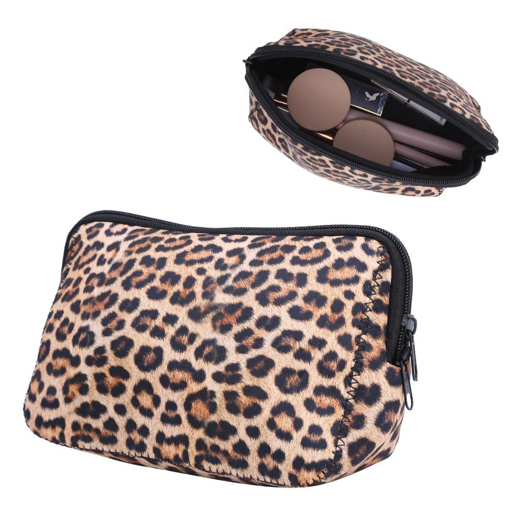 2 Pcs Portable Cosmetic Bag Waterproof Makeup Pouch Durable Makeup Case  Travel Use