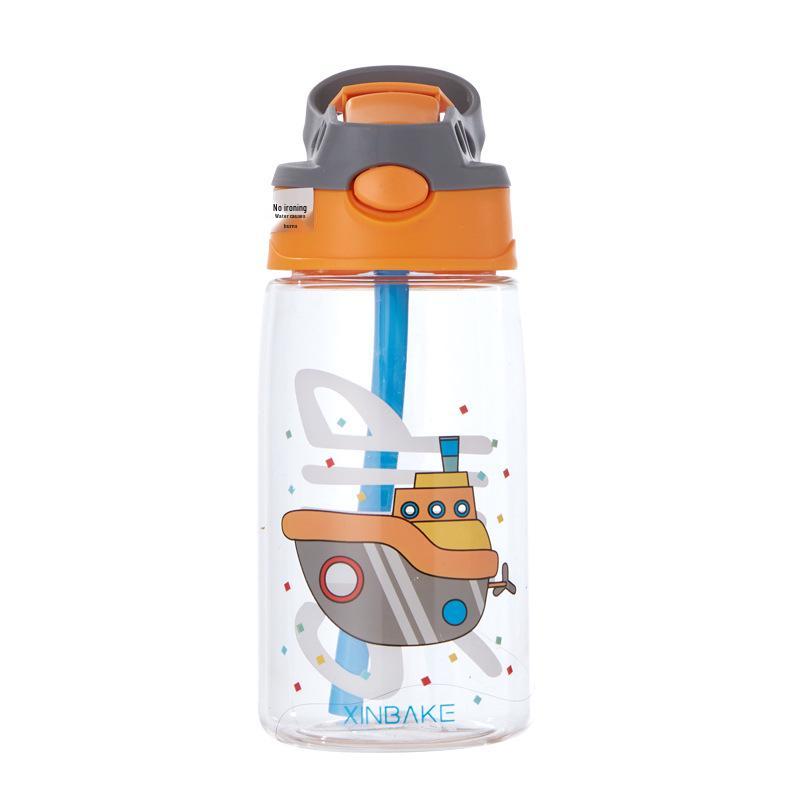 Portable Cute Straw Cup for Kids and Adults - Customizable Logo