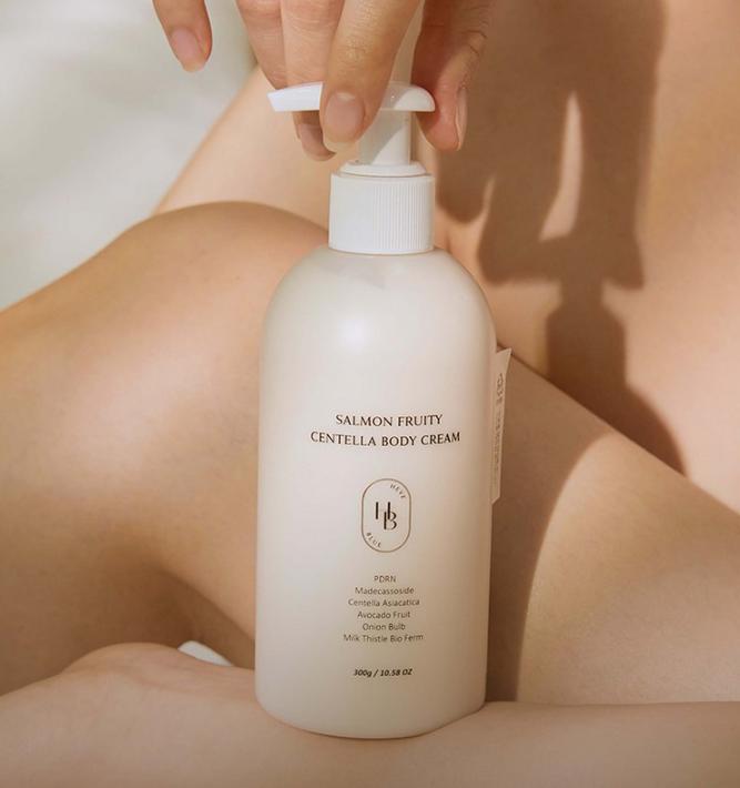 HEVE BLUE Lachs Fruchtig Centella Körpercreme 300ml