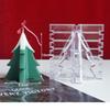 3D-Weihnachtsbaumform, Kerzenformen für die Kerzenherstellung, Säule, Kunststoff, DIY-Kerze, Bougie-Bastelarbeiten