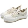 FILA Jellyfish Casual Comfortable Low-Top Canvas Shoes Men Sneakers Beige F12M421305FAA