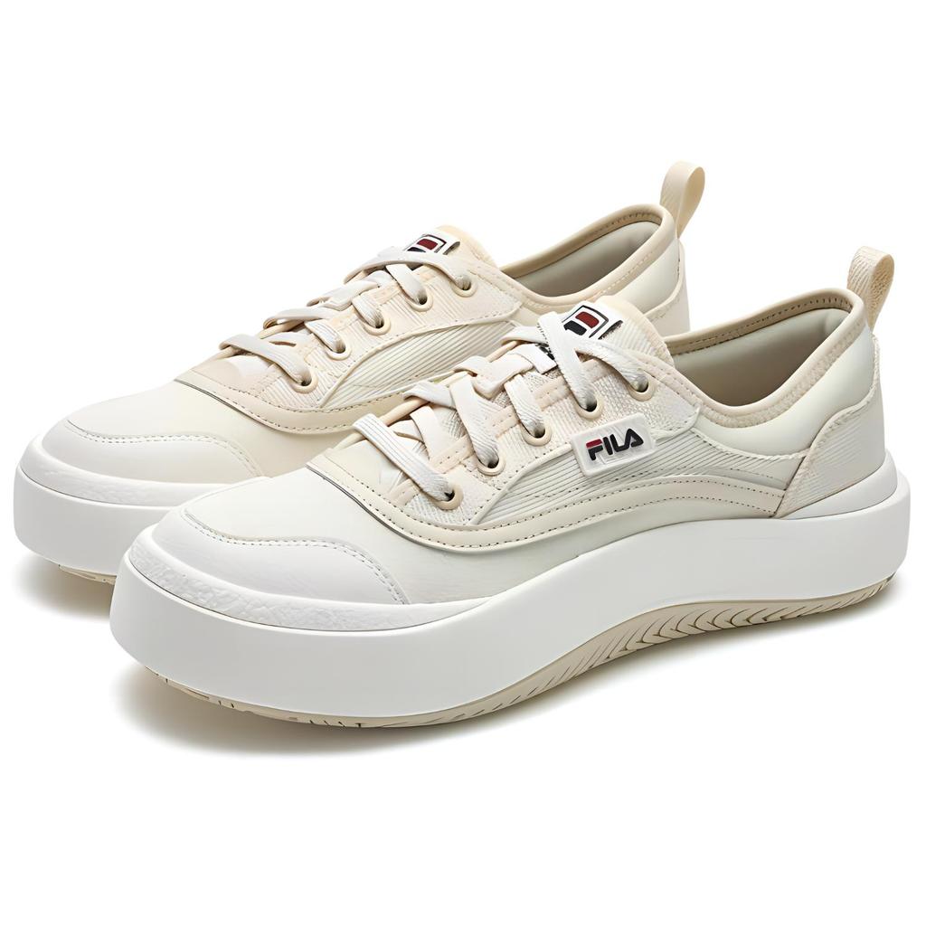 FILA Jellyfish Casual Comfortable Low-Top Canvas Shoes Men Sneakers Beige F12M421305FAA