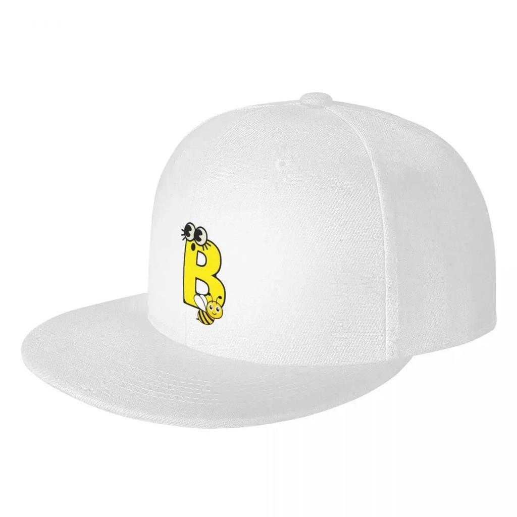 Bee funny letter B Baseball Cap Anime Trucker Cap Hip Hop Hats For Women Unisexs