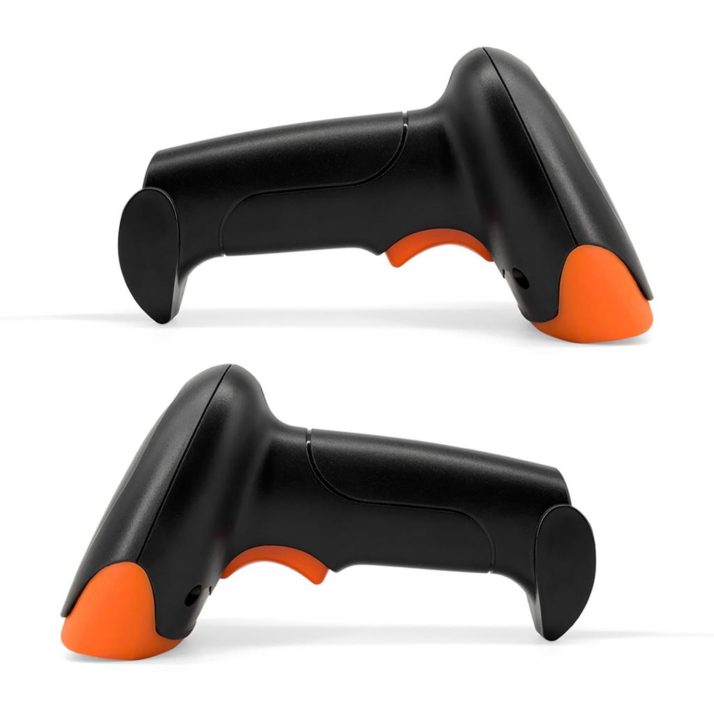 Handheld 1D 2D QR Barcode Scanner USB Kabelgebundener Barcode-Leser Manuell Kontinuierliches Scannen CMOS-Bildsensor Unterstützt Papier