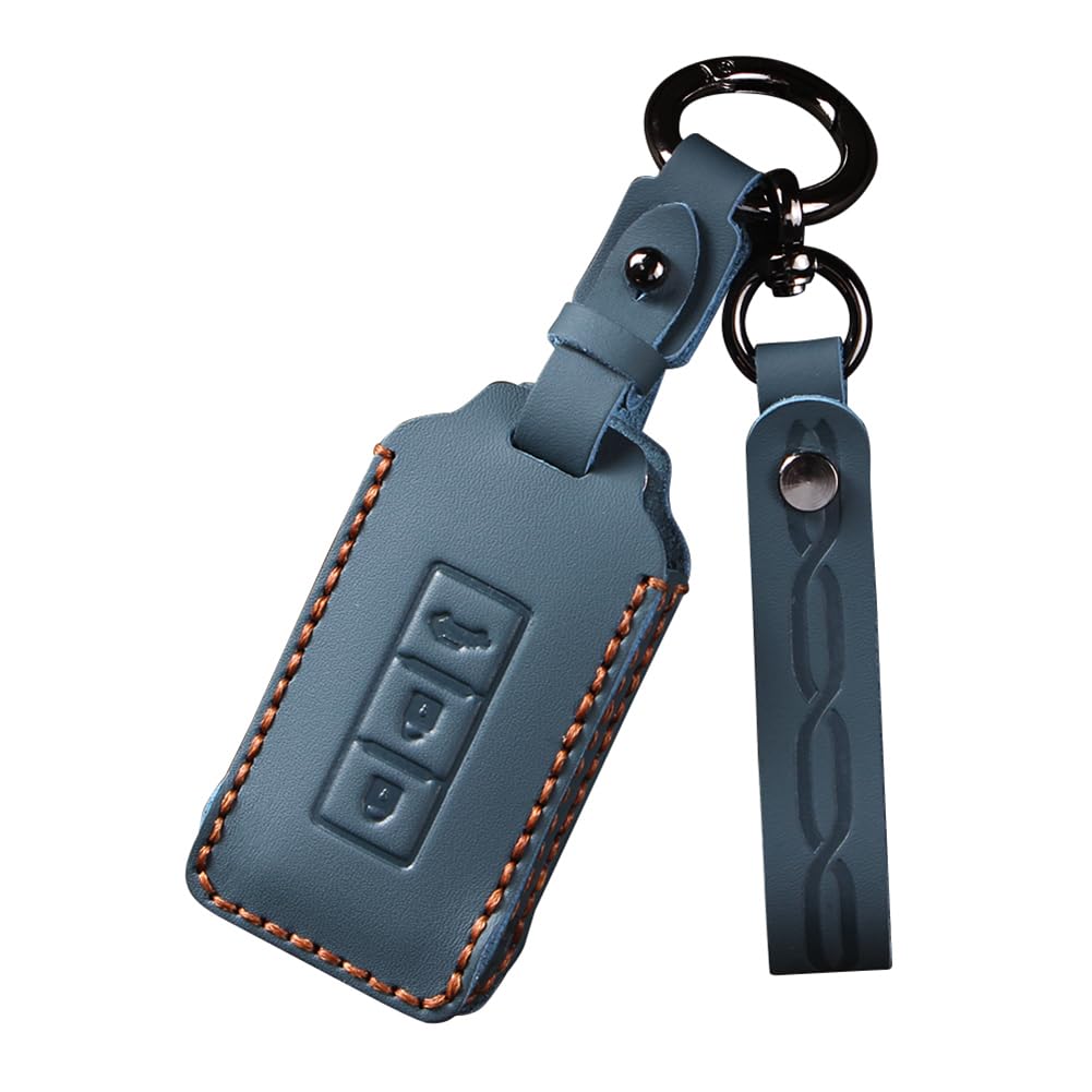 

ZANEKO Чехол для ключа Delica D5 Совместимый Mitsubishi ek Space Чехол для ключа Совместимый Nissan Days Sliding doors on both sides синий