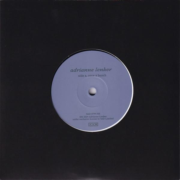 

7inch Record ADRIANNE LENKER - Once A Bunch / Who Can Say 4AD0794SE 4AD 2024 US Rock