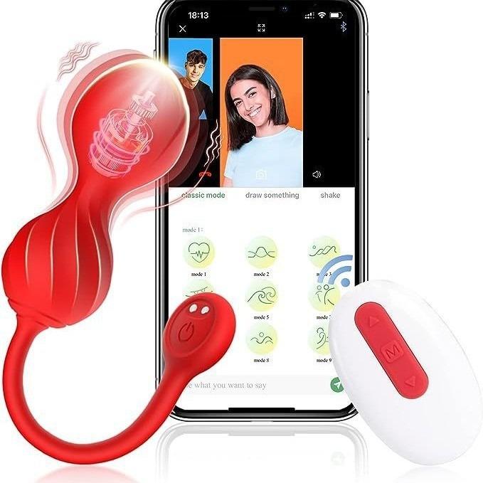 Wireless APP Remote Control Vibrators for Women Clitoris Nipple Stimulator Kegel Ball Sex Toy Female for Adult 18 Couple