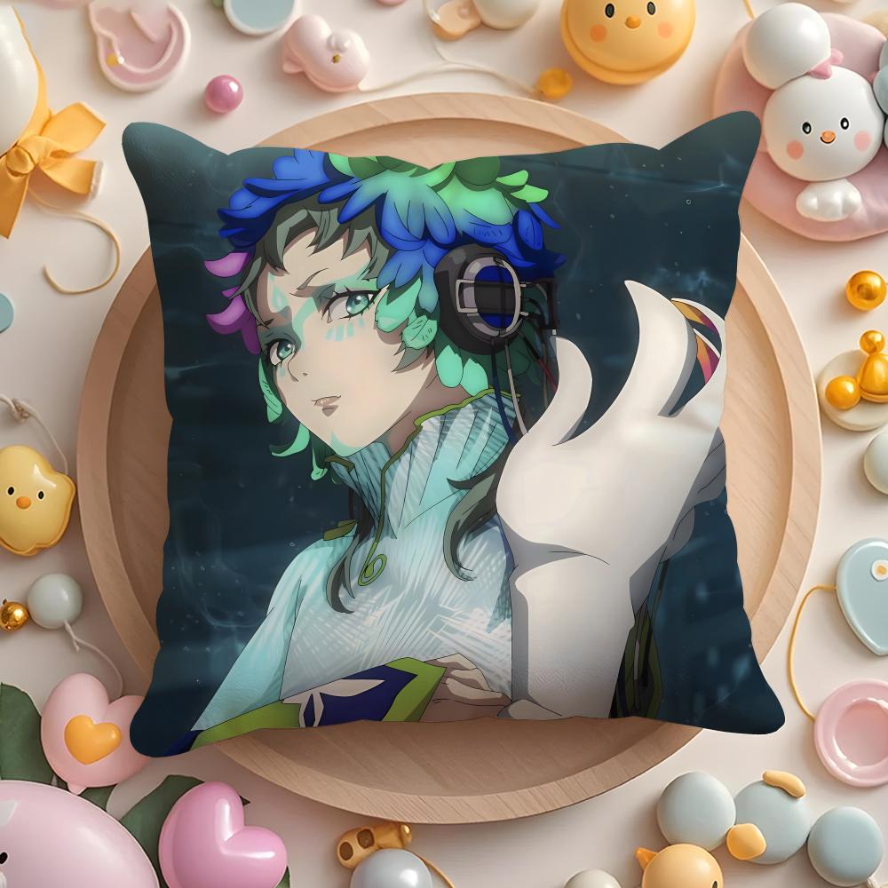 G-GNOSIA Anime Cushion Cover Home & Car Multi-Scene Pillow Cover - Reversible, Soft & Durable for Daily Use