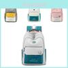 Stylish Color Block Backpack For Men And Women Perfect For Casual School And Travel Use