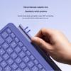 Colorful Backlit Bluetooth Keyboard Cover for Surface Pro 12