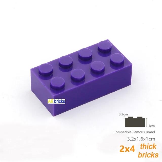

20Pcs Custom Build Compatible with Assembles Particles 3001 2x4 Ideal For Assembling Cubes Parts DIY Bricks Bulk Model Learning Toy Tech Parts Play