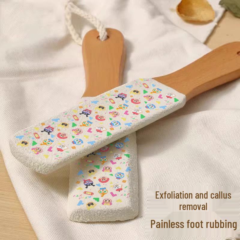 Foot Scrub Stone for Callus & Dead Skin Removal, Heel Care, Exfoliating Foot File