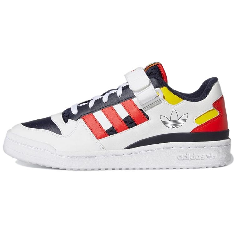 adidas Originals Forum Low Cloud White Legend Ink Red Unisex Basketball Lifestyle Sneakers GZ9112 44.5