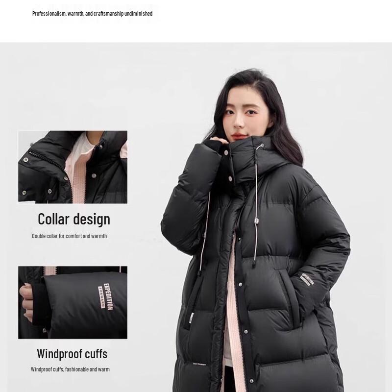 Yaya Women's Long Over-the-Knee Duck Down Jacket