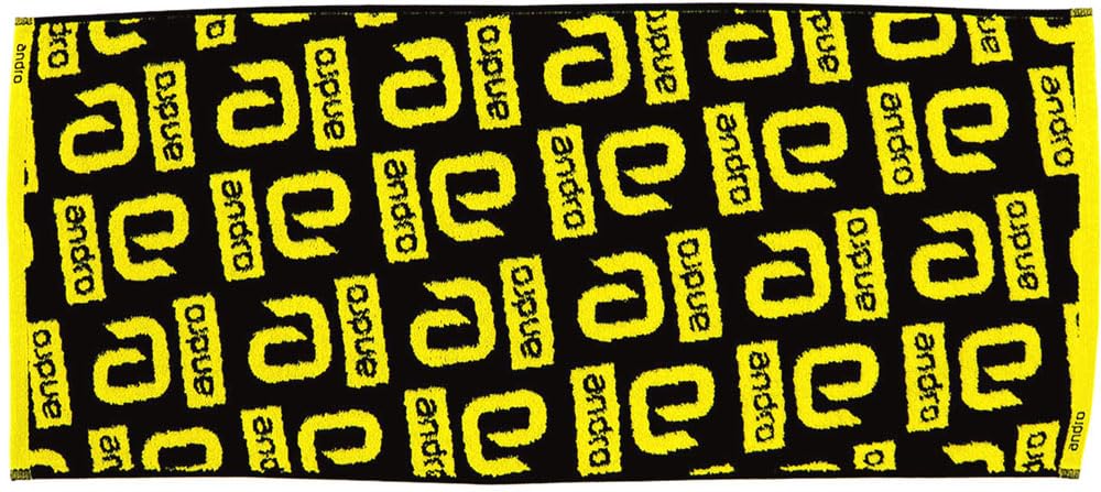 

andro Table Tennis Sports 630023000 Towel, Combi, Black, чёрный