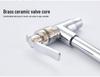 Huang Chao Copper Wall-Mounted Kitchen Faucet for Mop Pool, Single Cold Water, 4-Point Sink