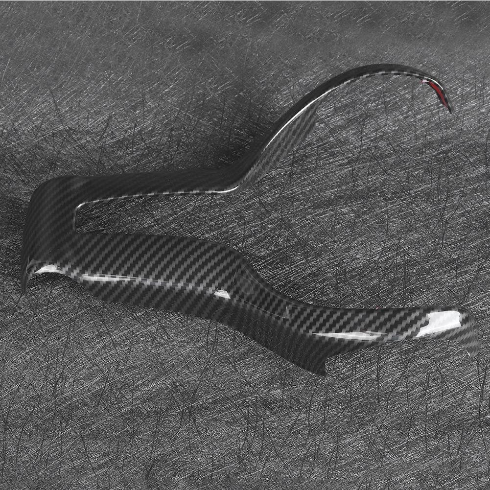 M Sport Steering Wheel Trim Cover Fits for F80 M3 F82 F83 M4 F10 M5 F06 F12 F13 M6 F15 X5M F16 X6Carbon Fiber Style