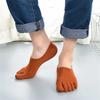 3 Pairs Colorful Five Fingers Socks Anti Slip Men Women Slipper Toe Socks Sweat-absorbing Boat Ankle Short Socks