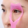 Crystal Protect Eyes 3-In-1 Eyelash Comb Template Applicator Tool Mascara Shield Make Up Brush