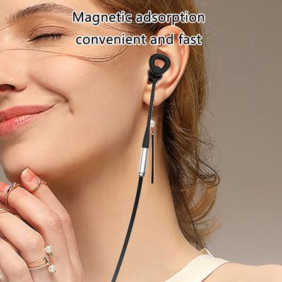 Magnetic Connector Cord Flexible Strap Works with Most Earplugs Tug-Resistant Safety Lanyard Anti-Lost Earplug Lanyard