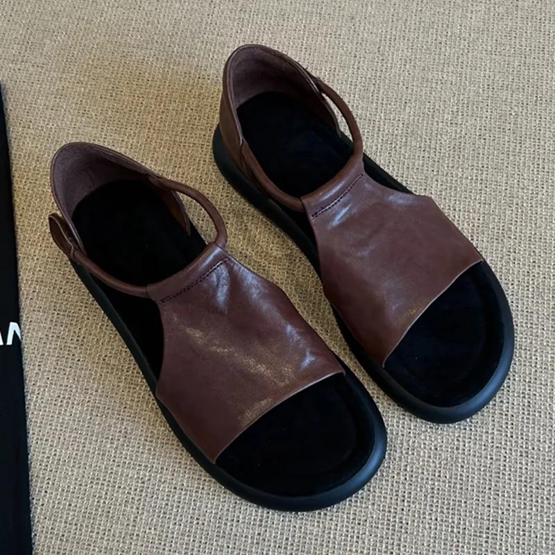 Fashion Women Flats Sandals Fashion Casual Shoes Cozy Walking Shoes Summer Woman Slippers 2025 New Trend Brand Beach Female Zapatillas