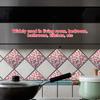 Self Adhesive Wall Tile Sticker Decal Home Bedroom Living Room Bathroom DIY Decor (YJC0019)