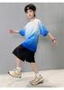 Children's Boys' Summer Ice Silk Quick-Drying Ball Suit Set