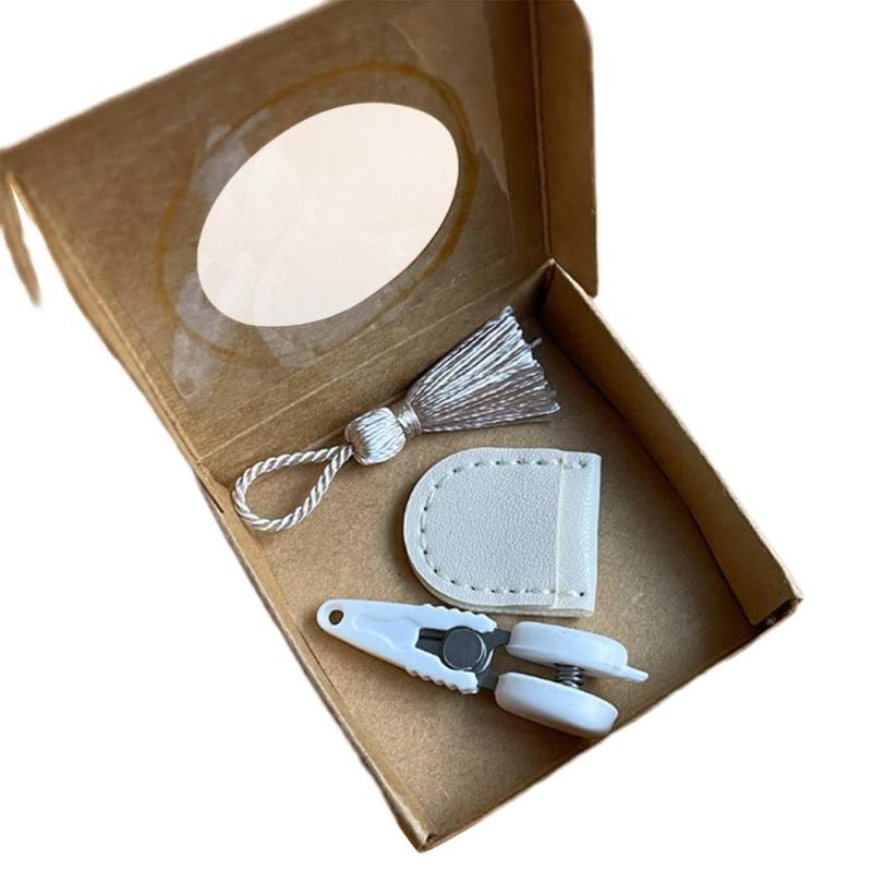 

Small Scissors Metal Sewing Scissors Embroidery Scissors Sewing Tool Sewing Accessories Gift for Crochet Enthusiasts and білий