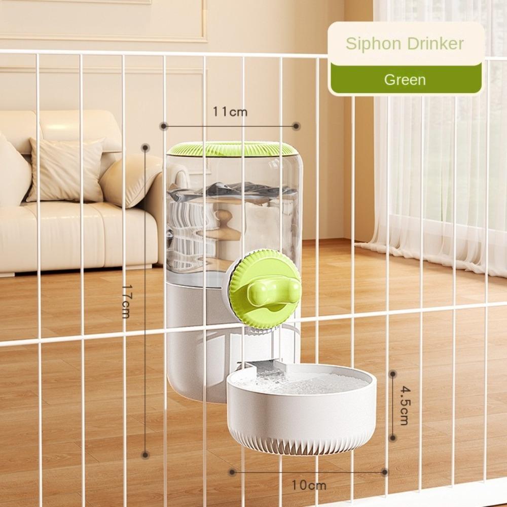 

Автоматическая клетка подвесная миска пластиковый дозатор воды и еды инструменты для кормления домашних животных для щенков кошек кроликов B-Green