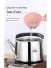 304 Stainless Steel Whistling Kettle for Gas & Induction, Large Capacity