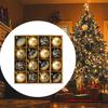 16 Pieces Christmas Ball Ornaments Hanging Crafts Charm Pendants Xmas Decorations for