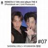 Monsta X The 13th Mini Album THE X Photobook Ver UNIT Bookmark Official Photocard