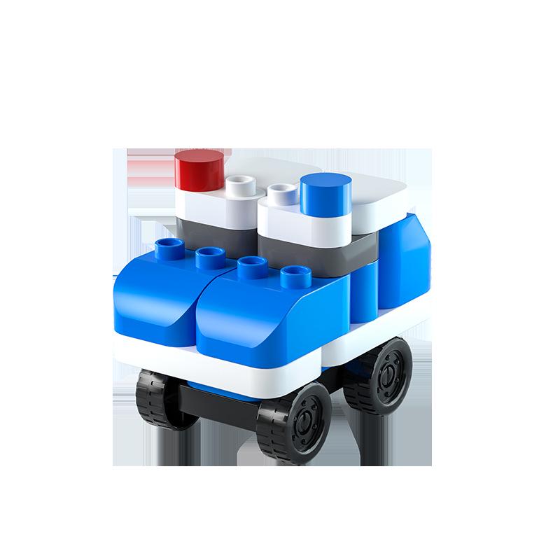 Lego-Compatible Engineering Vehicle Puzzle Car Building Toy for Kids 3-6