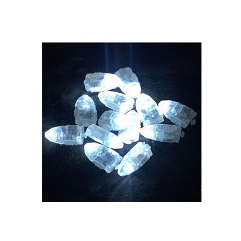 Lebhafte LED-Ballonlichter für Partys und Veranstaltungen, Kugelkopfform, 10er-Pack