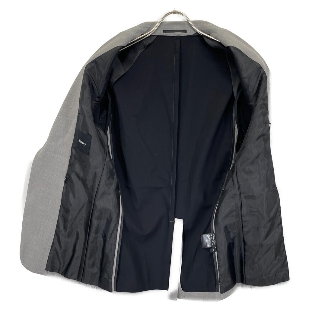 Theory 24Stainless Steel Gray 4104001 Stretch 2B Jacket Jacket 34 grayUsed