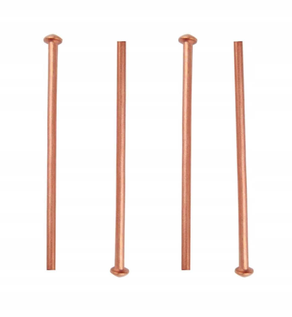 Nity miedziowane 2mm 100szt do spottera do naprawy karoserii samochodu