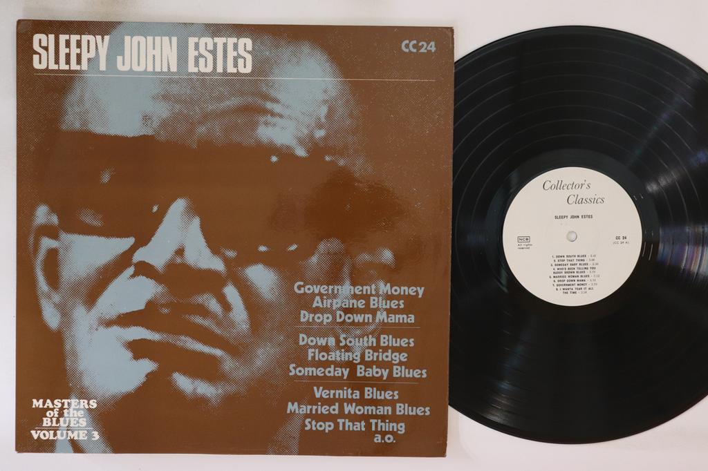 LP Record SLEEPY JOHN ESTES  Sleepy John Estes CC24 COLLECTORS CL Denmark Blues Used