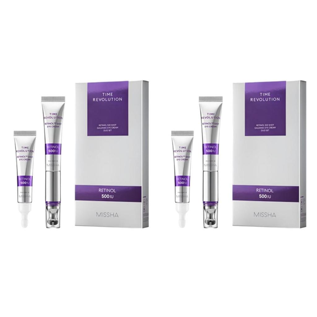 MISSHA Time Revolution Retinol Eye Cream 500 Shot + Refill | Firming & Brightening Care