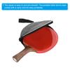 PATIKIL Table Tennis Paddle Case 2 Pieces Table Tennis Racket Case Half Soft Cover Container Bag for Sports Accessories Gray