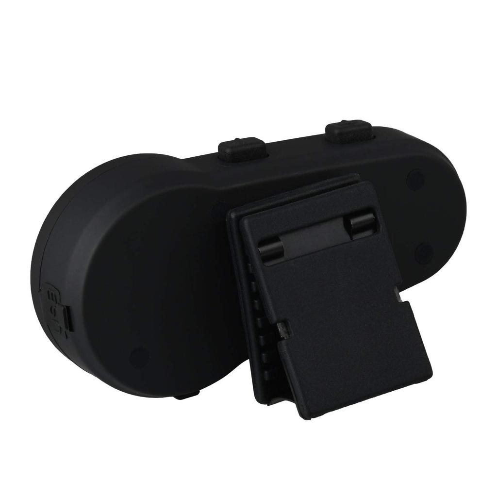 FODSPORTS Motorcycle Intercom Base for V6 Mounting Intercom Helmet Mount 1 Set Plus, Two-Piece Base, Parts, Clip, Accessory,