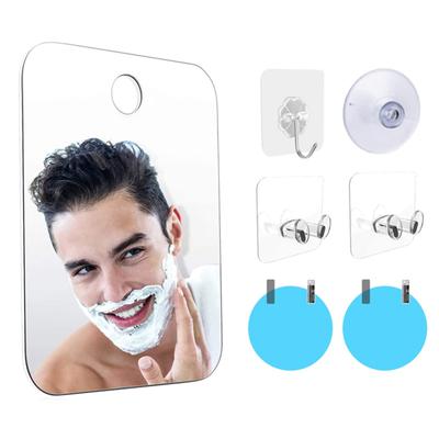 Acryl anti-condens spiegel Anti-druppel Reis badkamer scheerspiegel Anti-condens make-up spiegel Mistvrij