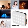 TOMSH LY 01 RGB LED Fill Light Photography Video Light Multi functional Superbright 3200K 6500K Built in Battery Black