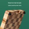 LC LIVING Thai Acacia Wood Checkerboard Cutting Board
