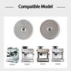 Water Distribution Net Stainless Steel Coffee Machine Filter Basket Coffee Filter Disk Perfect for Coffee Enthusiasts