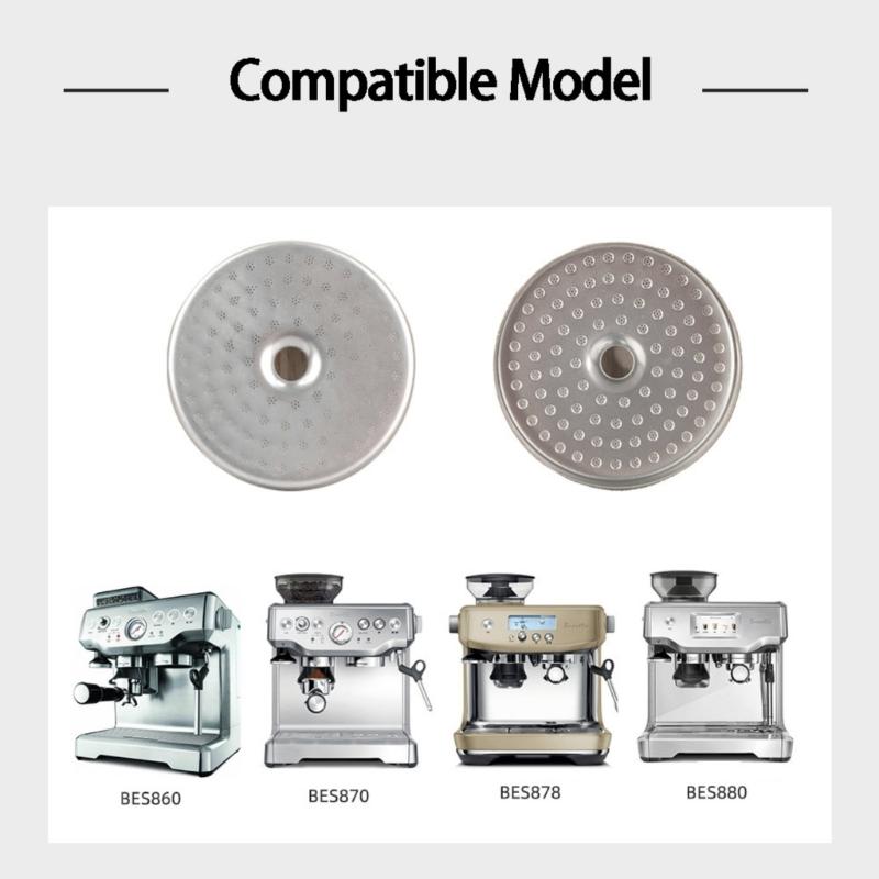 Water Distribution Net Stainless Steel Coffee Machine Filter Basket Coffee Filter Disk Perfect for Coffee Enthusiasts