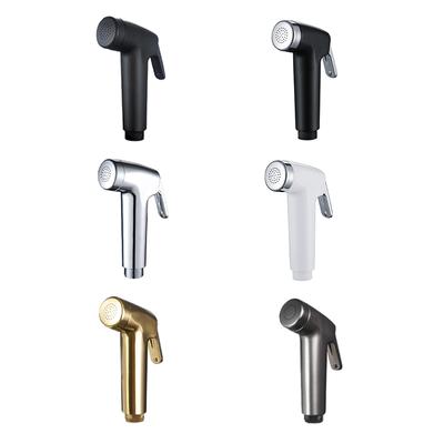 Black Gold White Handheld Bidet Toilet Sprayer ABS Hygiene Sprayer Set Baby Diaper Cloth Sprayers Bidet with Hose and Holder